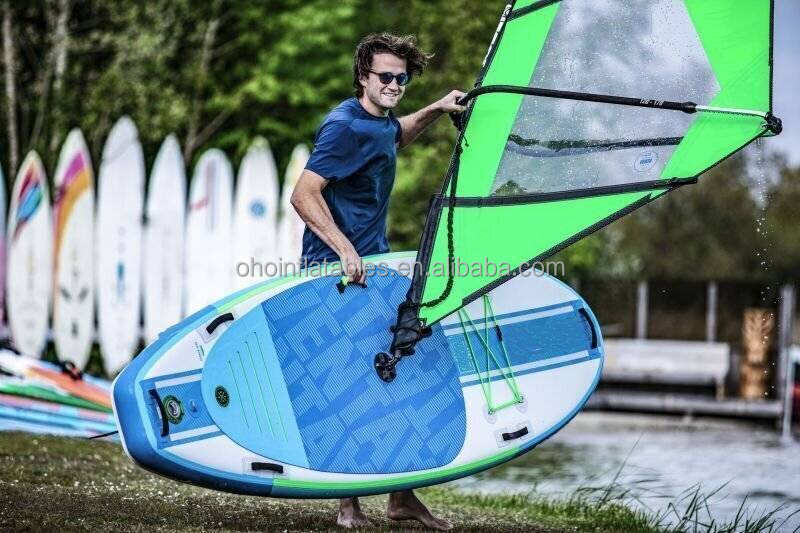 10ft Kitesurfing All Round Wind Inflatable Paddle Board Windsurfing with Sail