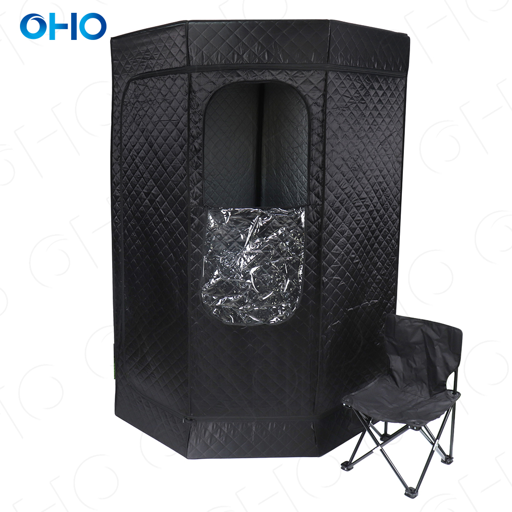OHO New One Person Portable Steam Sauna Tent Room With Steam Generator